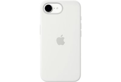 Coque APPLE iPhone 16e silicone Blanc