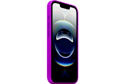 Coque APPLE iPhone 16e silicone Fuchsia