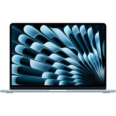 Location Ordinateur Apple MACBOOK Air 13,6 Puce M4 CPU 10 / GPU 10 coeurs Mémoire RAM 16Go Stockage 1To SSD Retina Bleu ciel