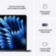 Location Ordinateur Apple MACBOOK Air 15 Puce M4 CPU 10 / GPU 10 coeurs Mémoire RAM 16Go Stockage 1To SSD Retina Minuit