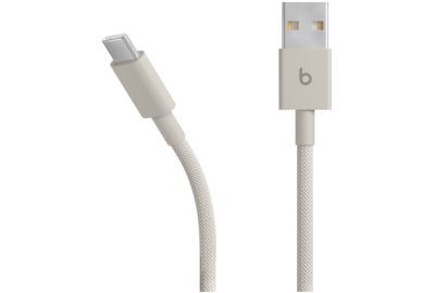Câble de charge BEATS tissé USB-A vers USB-C 1M50 Gris éclair