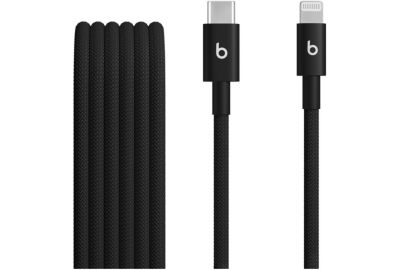 Câble de charge BEATS tissé USB-C vers Lightning 1M50 Noir int