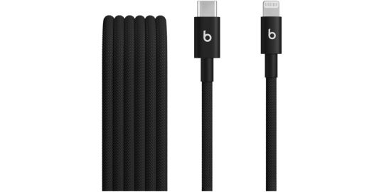 Câble de charge BEATS tissé USB-C vers Lightning 1M50 Noir int
