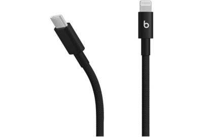 Câble de charge BEATS tissé USB-C vers Lightning 1M50 Noir int