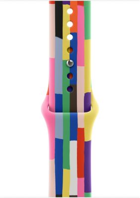 Bracelet APPLE WATCH 46mm Sport Pride edition S/M