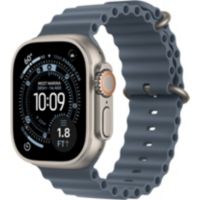 Location Montre connectée APPLE WATCH 49mm Tit Nat / Bleu Ocean Ultra 3 Cellul