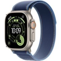Location Montre connectée APPLE WATCH 49mm Tit Nat / Trail Bleu Ultra 3 S/M Ce