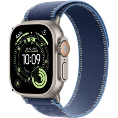 Location Montre connectée APPLE WATCH 49mm Tit Nat / Trail Bleu Ultra 3 M/L Ce