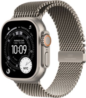 Apple Watch 49mm Titane Milanais Ultra 3