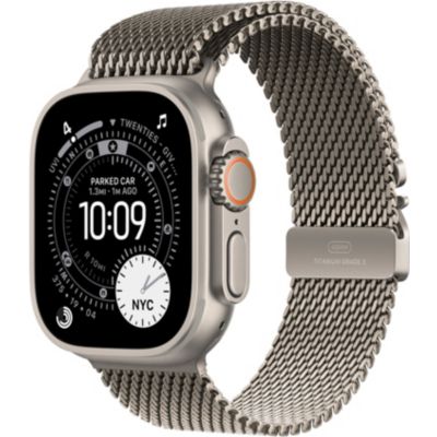Location Montre connectée APPLE WATCH 49mm Tit Naturel Milanais Ultra 3 M Cell