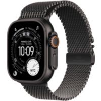 Location Montre connectée APPLE WATCH 49mm Tit Noir Milanais Ultra 3 M Cellul 
