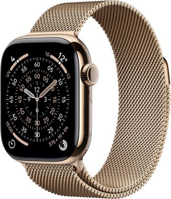 Apple Watch Série 11 46mm Or Milanais