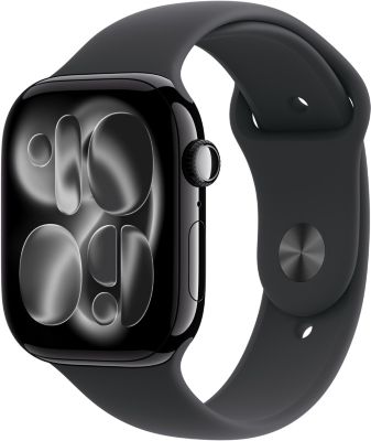 Montre connectee APPLE WATCH 46mm Alu Noir Serie 11 S/M Cell