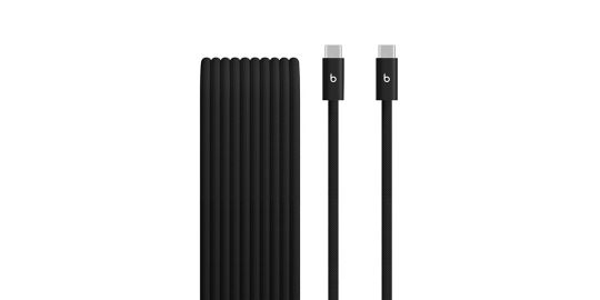 Câble USB C BEATS vers USB-C 240W 3M Tressé Noir intense