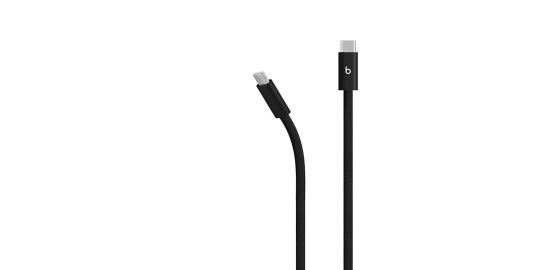 Câble USB C BEATS vers USB-C 240W 3M Tressé Noir intense