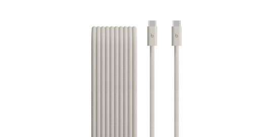 Câble USB C BEATS vers USB-C 240W 3M Tressé Gris éclair