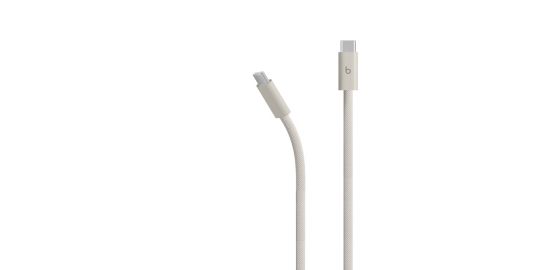 Câble USB C BEATS vers USB-C 240W 3M Tressé Gris éclair