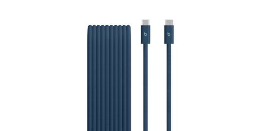 Câble USB C BEATS vers USB-C 240W 3M Tressé Bleu nitro