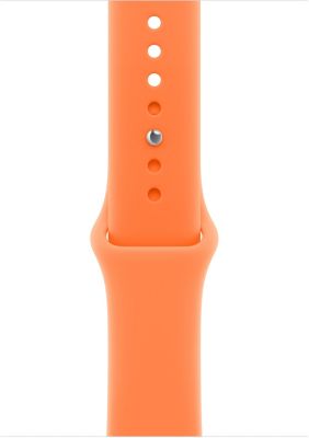 Bracelet APPLE 46mm S/M sport clémentine
