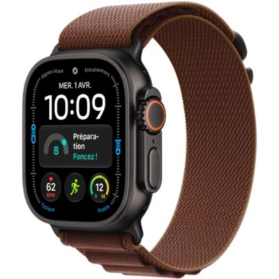 Location Montre connectée APPLE WATCH Ultra 4 49mm Tit Noir / Bord Alp L Cell