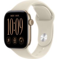 Location Montre connectée APPLE WATCH Serie 12 42mm Alu Or clair / Sable S/M