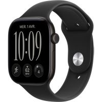 Location Montre connectée APPLE WATCH Serie 12 46mm Alu noir / noir M/L