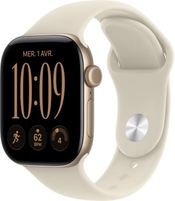 Montre connectée APPLE WATCH Serie 12 42mm Or / Sable S/M Cell
