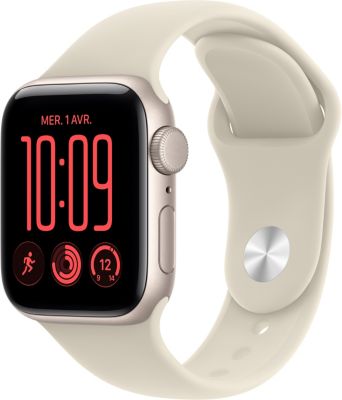 Montre connectée APPLE WATCH SE 3 40mm Lumière / Sable S/M
