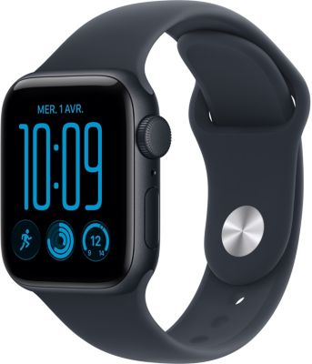 Montre connectée APPLE WATCH SE 3 40mm Minuit / Bleu S/M