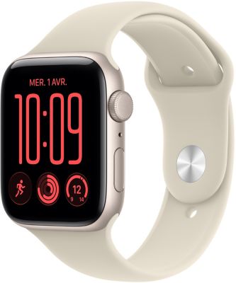 Montre connectée APPLE WATCH SE 3 44mm Lumière / Sable M/L