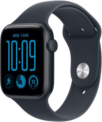 Montre connectée APPLE WATCH SE 3 44mm Minuit / Bleu M/L