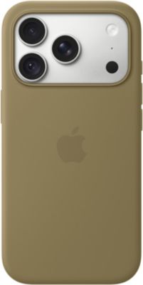 Coque APPLE iPhone 18 Pro Magsafe Olive Silicone