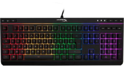 Clavier gamer HYPERX ALLOY CORE RGB MEMBRANE