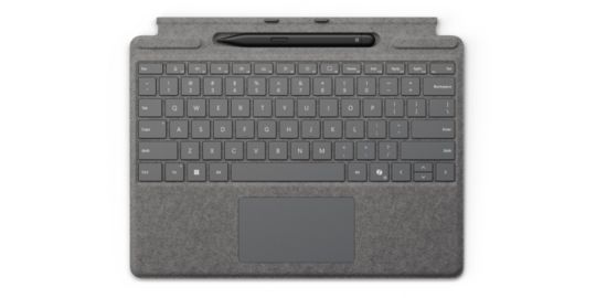 Clavier MICROSOFT Surface Pro Keyboard + Stylet Platine