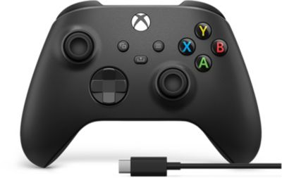 Manette MICROSOFT Xbox Carbon black + usbc