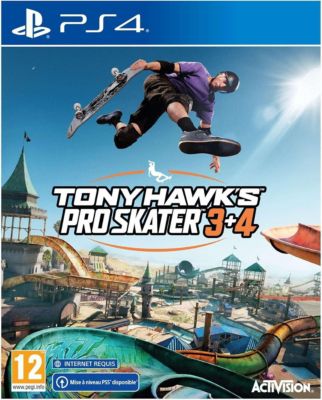 Jeu PS4 MICROSOFT Tony Hawk Pro Skater 3 + 4