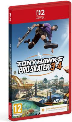 Jeu Switch 2 MICROSOFT Tony Hawk Pro Skater 3 + 4 (code De