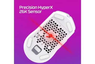 Souris Gamer Filaire HYPERX Pulsefire Haste Blanche 2 Wireless