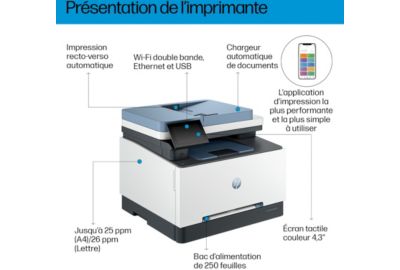 Imprimante multifonction HP Color LaserJet Pro MFP 3302fdw