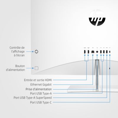 Ordinateur tout-en-un HP Pavilion 27-ca0058nf