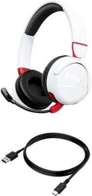 Casque gamer HYPERX Cloud Mini Wireless Blanc