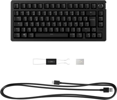 Clavier gamer sans fil HYPERX Alloy Rise Wireless 75