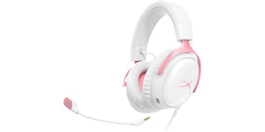 Casque gamer HYPERX Cloud III White Pink