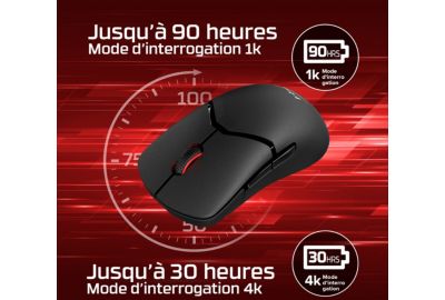 Souris Gamer Sans Fil HYPERX Pulsefire Saga Pro