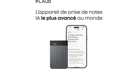 DICTAPHONE PLAUD Note Pro Noir