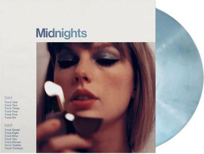 Vinyle UNIVERSAL Midnights Vinyle Bleu Marbré Vinyle UNIVERSAL Midnights Vinyle Bleu Marbré