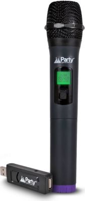 Micro PARTY LIGHT&SOUND SONO Micro main sans fil avec écran digi