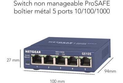 ROUTEUR NETGEAR ORBI PACK ROUTEUR+SATELLITE RBK50-100PES