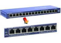 Switch Ethernet NETGEAR Switch RJ45  16 ports 8 po