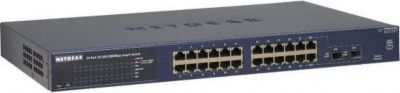 Switch ethernet NETGEAR GS724T400EUS Niv.2 24 ports giga